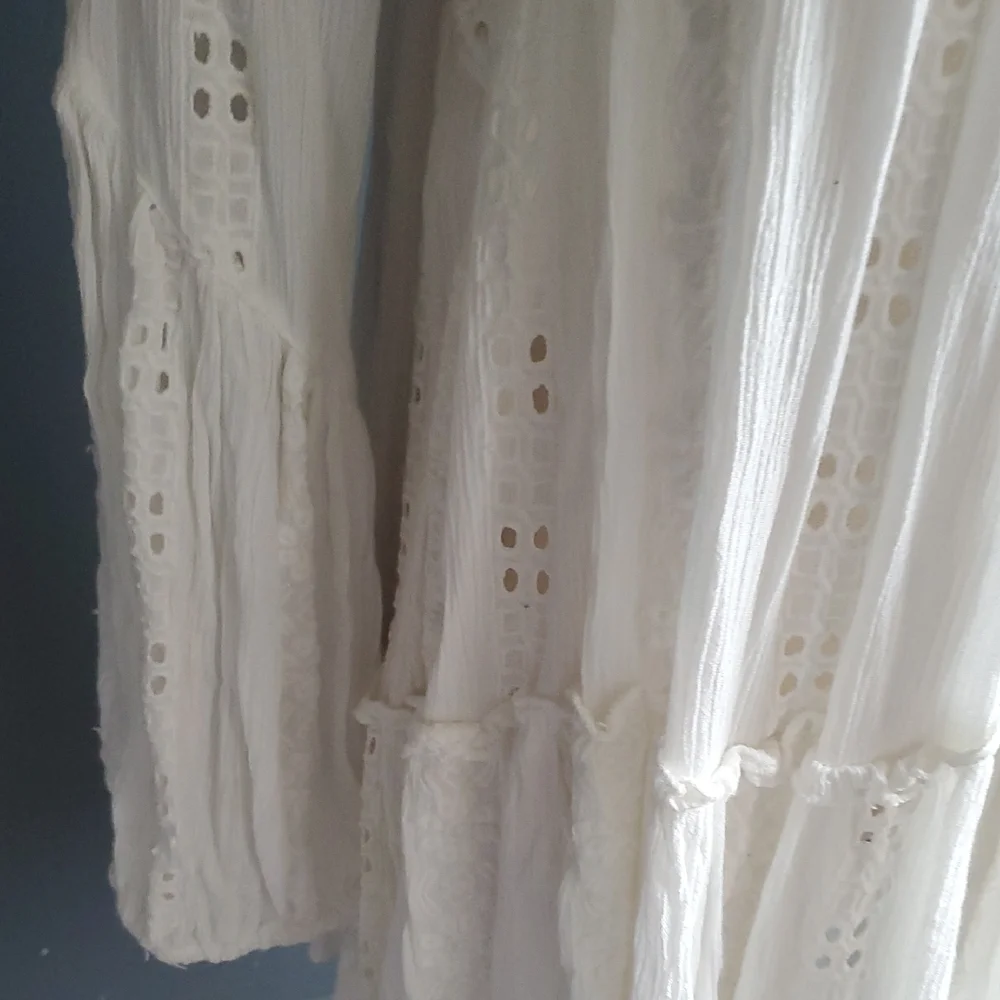 Free People Elegant White Lace Women's Top Size Xs - Picture 10 of 11